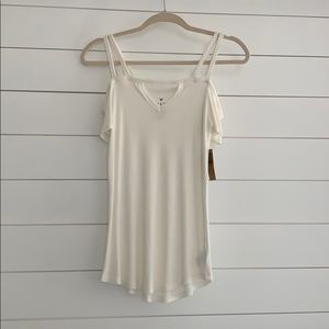 American Eagle White Tanktop